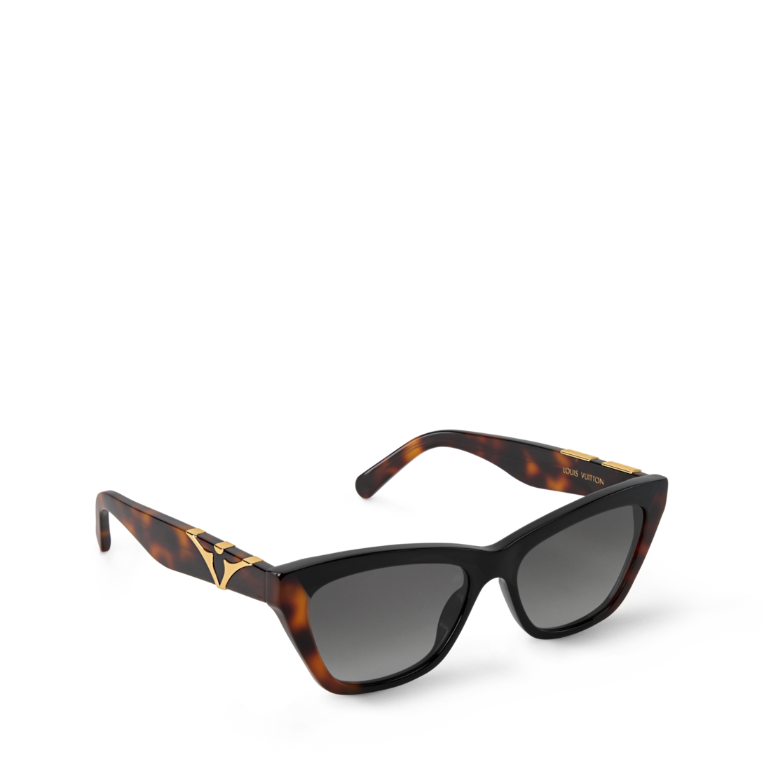 The LV Flower Low Cat Eye Sunglasses S00 - Accessories Z3447U